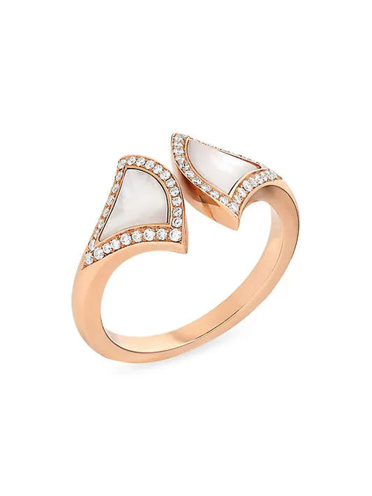 [Kincade Jewelrys]DREAM MOP DIAMOND OPEN RING