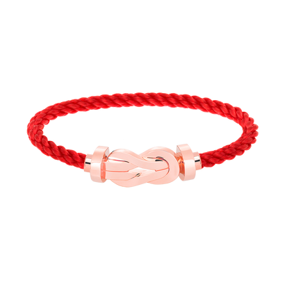 [Kincade Jewelrys]CHANCE LARGE 8 FIGURE BUCKLE NO DIAMOND BRACELET ROSE GOLD