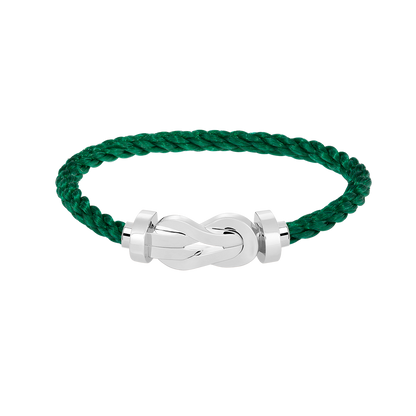 [Kincade Jewelrys]CHANCE LARGE 8 FIGURE BUCKLE NO DIAMOND BRACELET SILVER