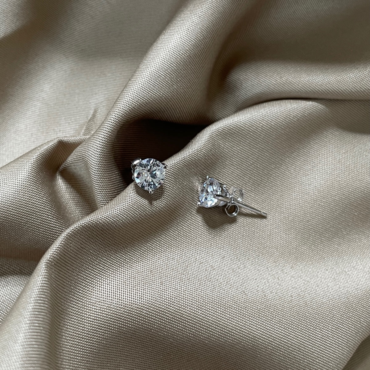 [Kincade Jewelrys]Dainty Round Shape Earrings