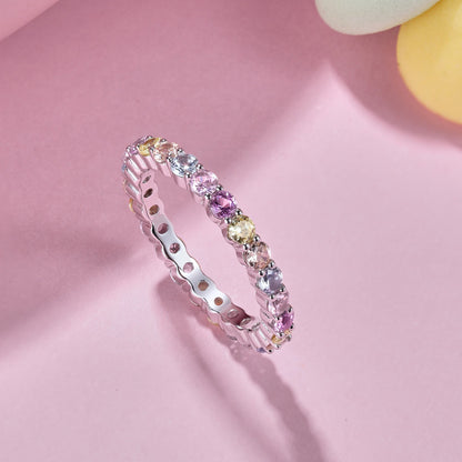 [Kincade Jewelrys]Dazzling Resplendent Round Cut Party Ring