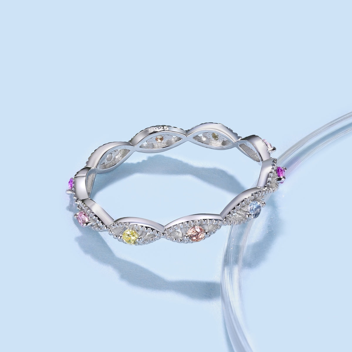 [Kincade Jewelrys]Elegant Energetic Round Cut Daily Ring