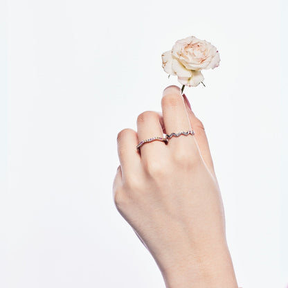 [Kincade Jewelrys]Ornate Vibrant Round Cut Daily Ring