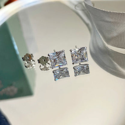 [Kincade Jewelrys]Ornate Square Shape Earrings