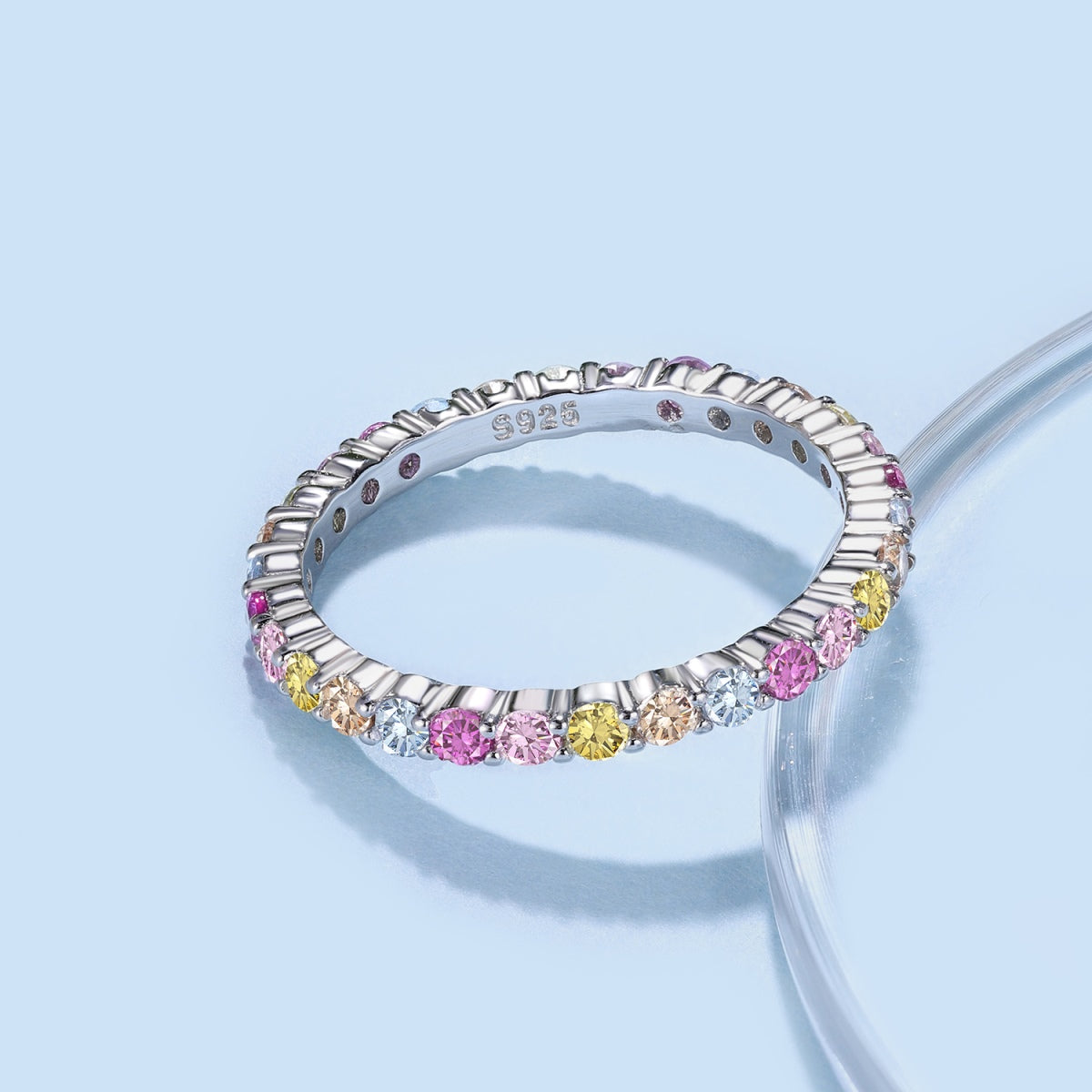[Kincade Jewelrys]Elegant Vivid Round Cut Daily Ring