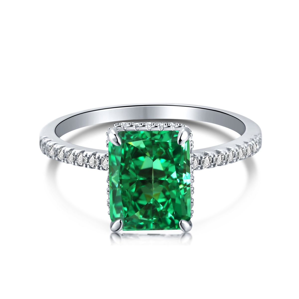 [Kincade Jewelrys]4.0 Carat Luxurious Engagement Ring