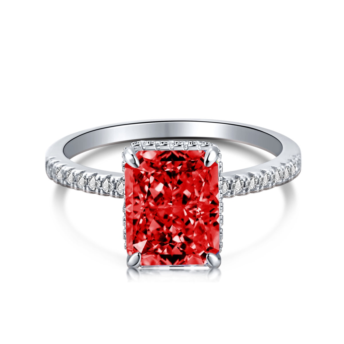 [Kincade Jewelrys]4.0 Carat Luxurious Engagement Ring