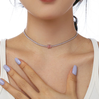 [Kincade Jewelrys] Collier taille ovale brillant de 1,0 carat