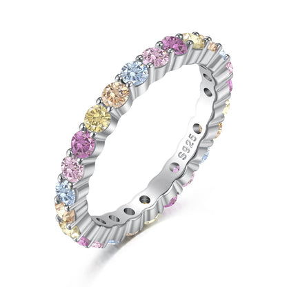 [Kincade Jewelrys]Elegant Vivid Round Cut Daily Ring