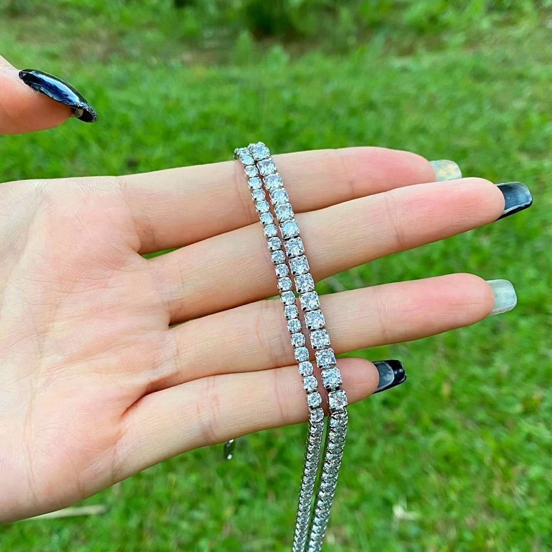 [Kincade Jewelrys]Elegant Tennis Chain Necklace