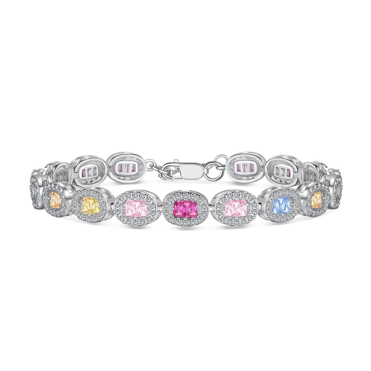 [Kincade Jewelrys]Exquisite Ornate Emerald Cut Daily Bracelet