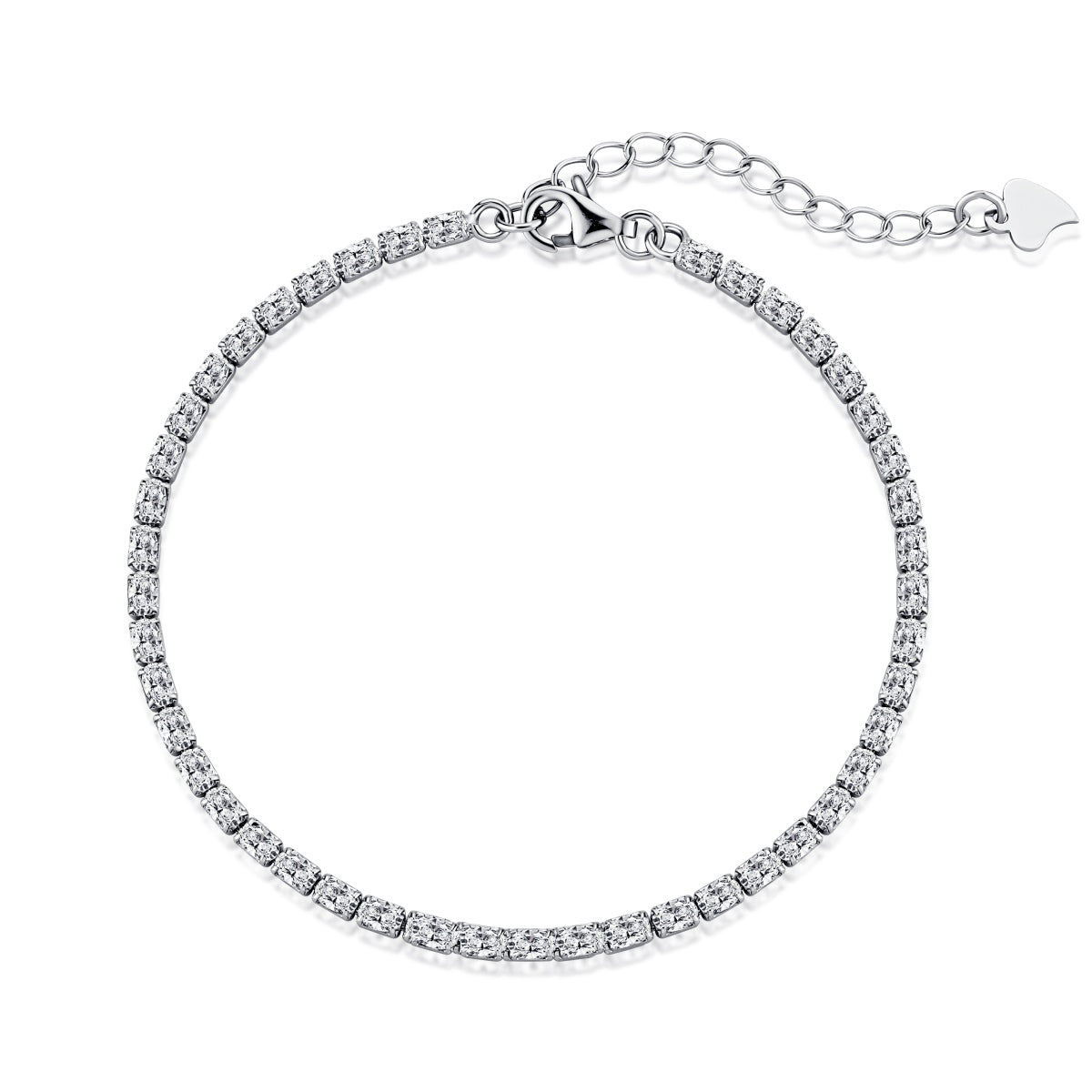 [Kincade Jewelrys]Elegant Emerald Cut Daily Bracelet