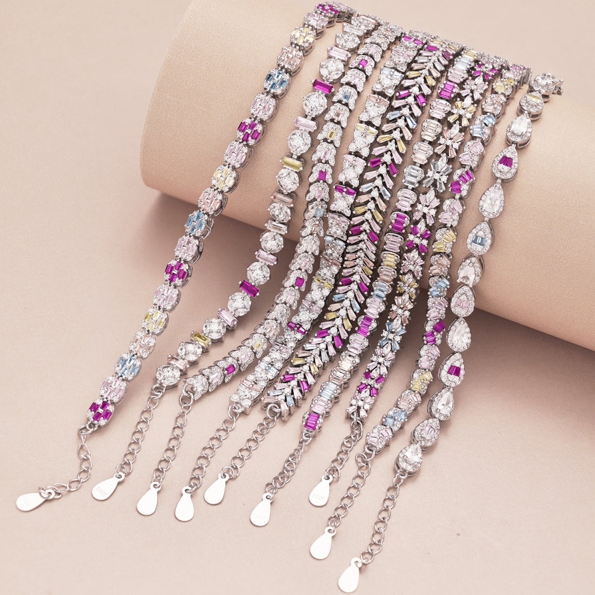 [Kincade Jewelrys]Dainty Radiant Emerald Cut Daily Bracelet