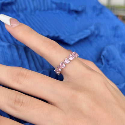 [Kincade Jewelrys]0.25 Carat Radiant Romance Heart Cut Lover Ring