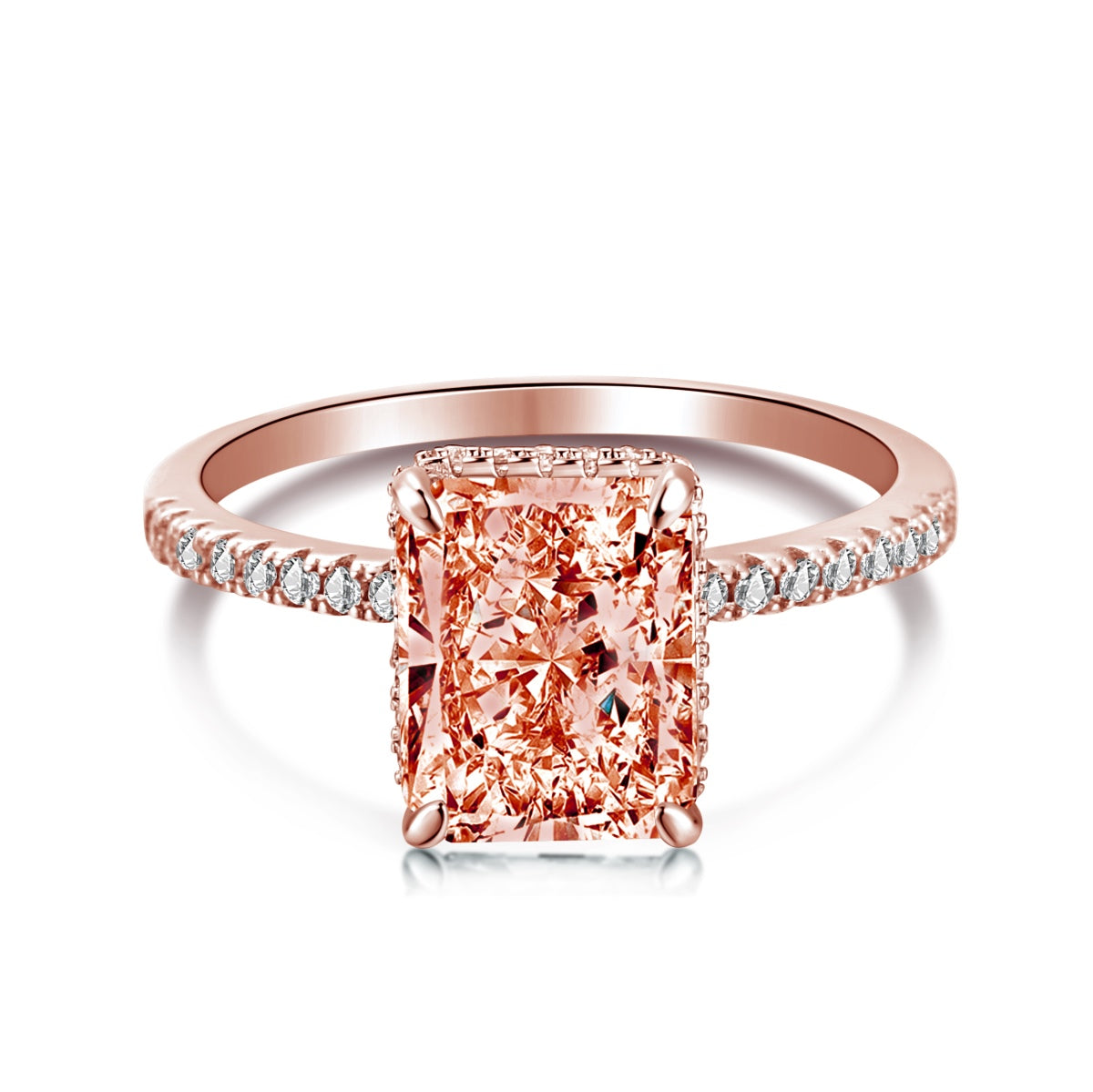 [Kincade Jewelrys]4.0 Carat Luxurious Engagement Ring