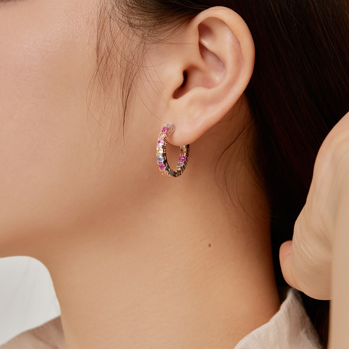 [Kincade Jewelrys]Unique Round Cut Daily Earrings