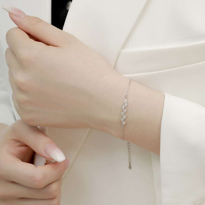[Kincade Jewelrys]Elegant Wheat Leaves Shape Bracelet