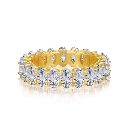 [Kincade Jewelrys]Ornate Oval Cut Tennis Ring