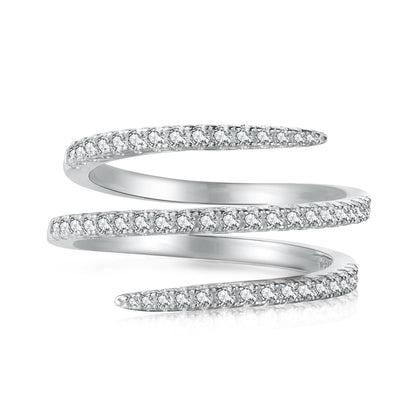 [Kincade Jewelrys]Unique Vibrant Entangle Daily Ring