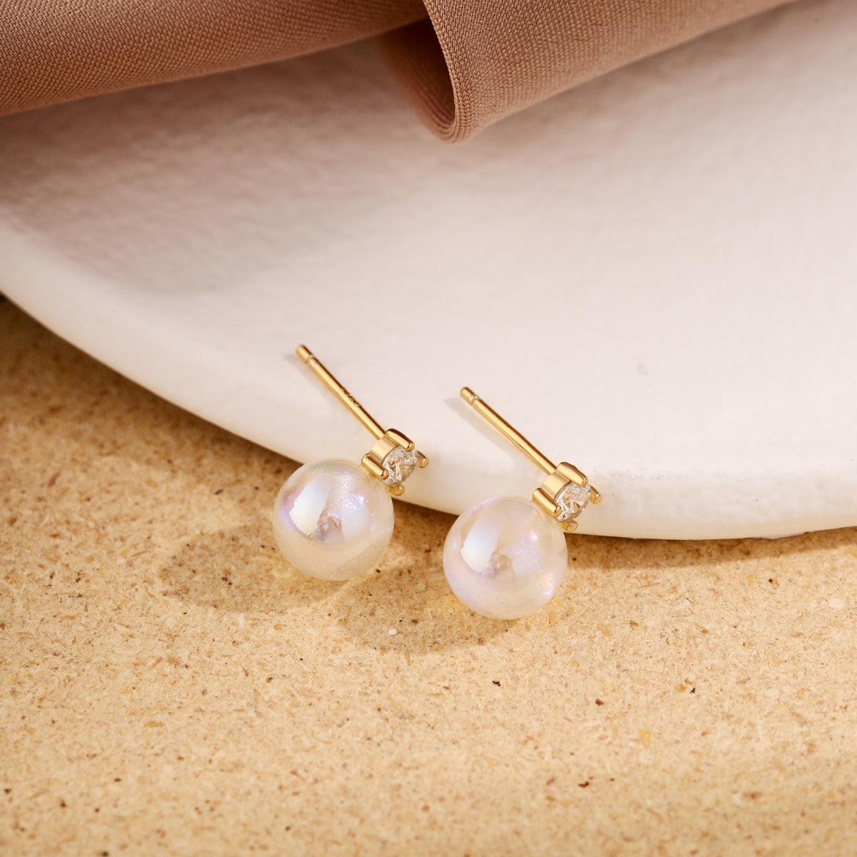 [Kincade Jewelrys]Symphony Mermaid Pearl Earrings