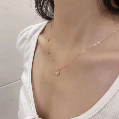 [Kincade Jewelrys]Delicate Flower Shape Necklace