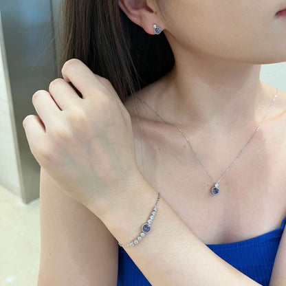 [Kincade Jewelrys]Luxurious Heart Of The Ocean Bracelet
