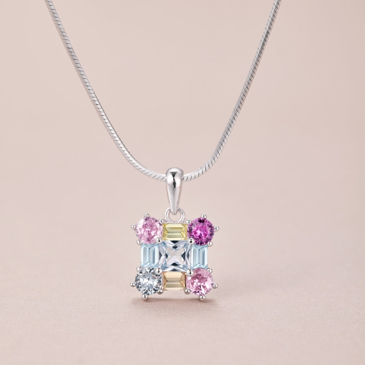 [Kincade Jewelrys]Gorgeous Multi Colorful Necklace