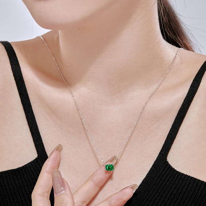 [Kincade Jewelrys]Luxurious Square Shape Colorful Necalack