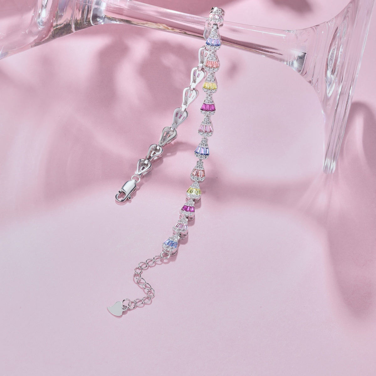 [Kincade Jewelrys]Radiant Water Drop Shape Daily Bracelet
