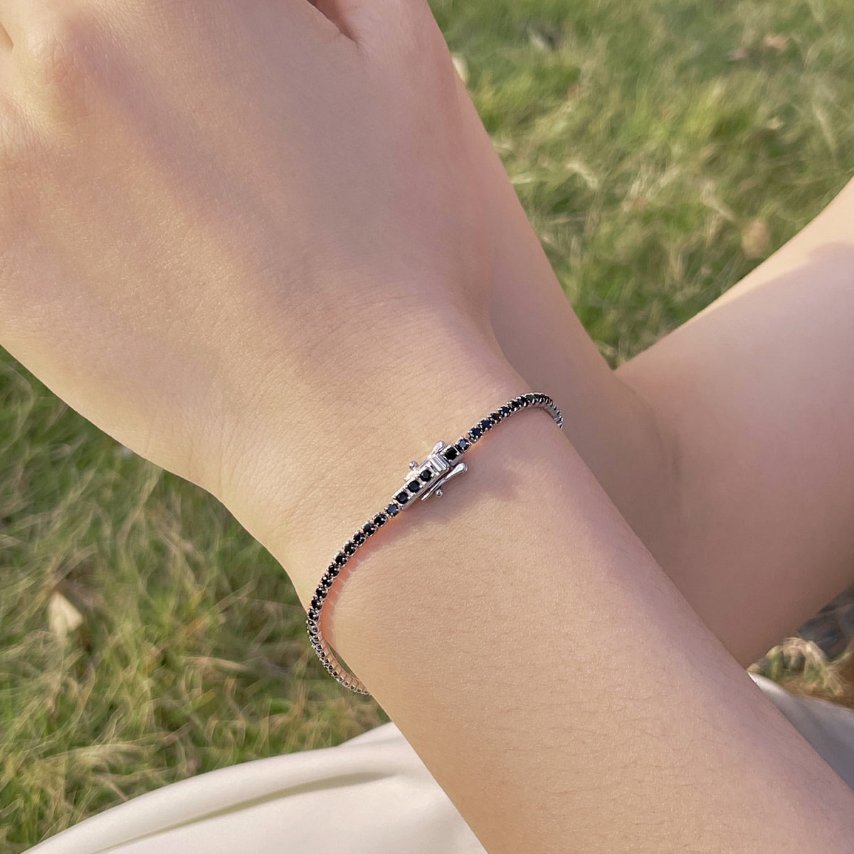 [Kincade Jewelrys]Radiant Colorful Round Cut Party Bracelet