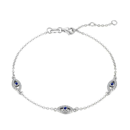 [Kincade Jewelrys]Evil Eye Shape Pendent Necklace