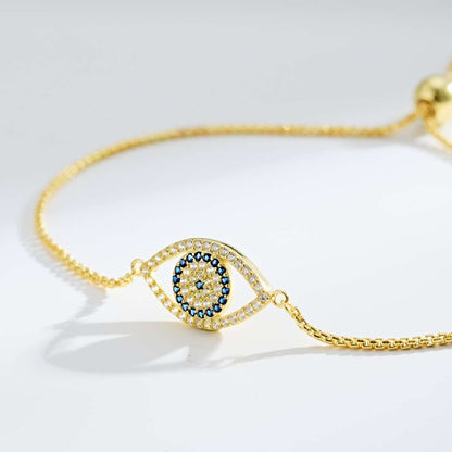 [Kincade Jewelrys]Dazzling Eye Shape Necklace