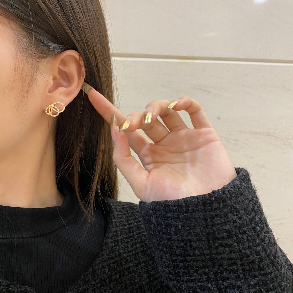[Kincade Jewelrys]Exquisite Butterfly Shape Earrings