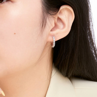 [Kincade Jewelrys]Radiant Colorful Round Cut Earrings