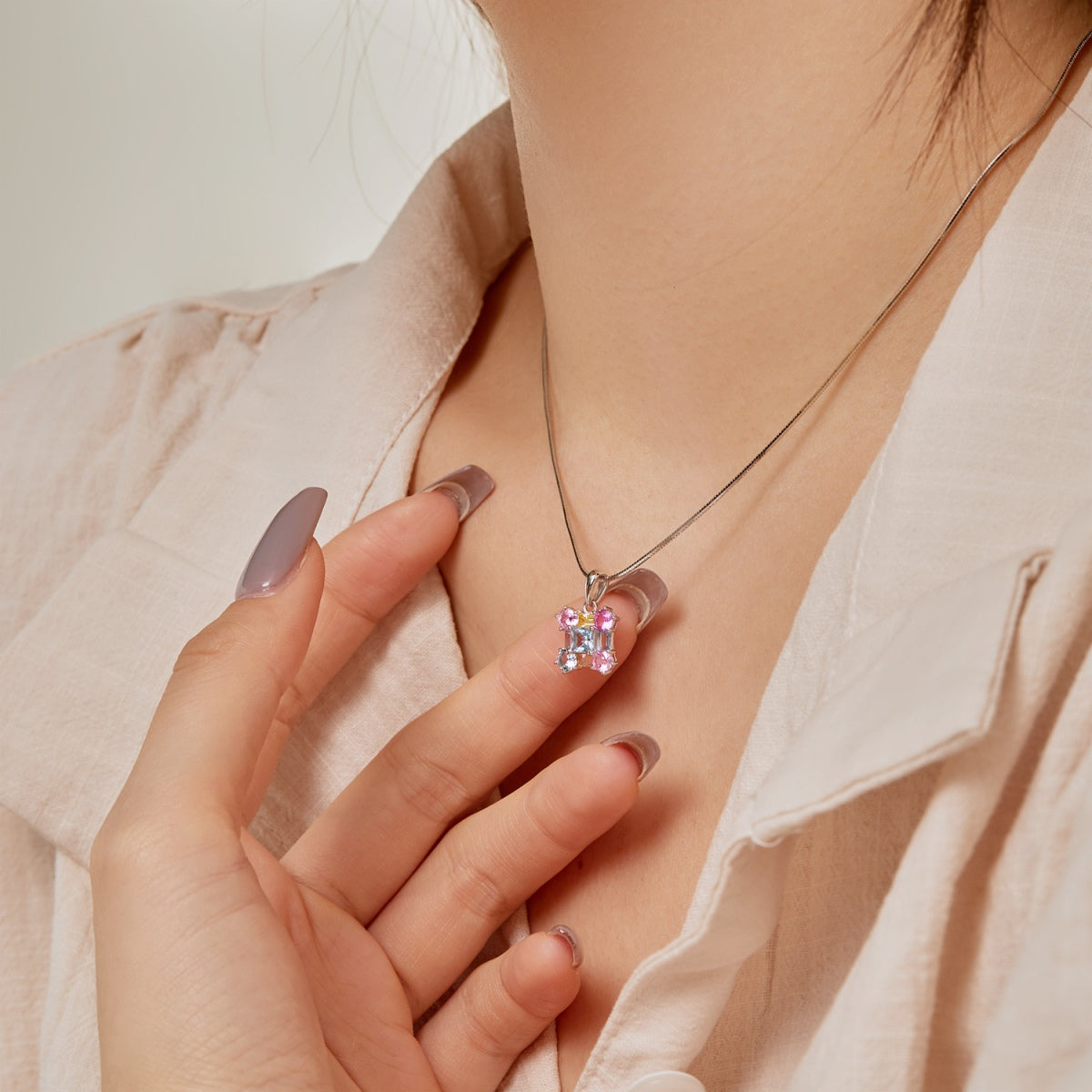 [Kincade Jewelrys]Gorgeous Multi Colorful Necklace