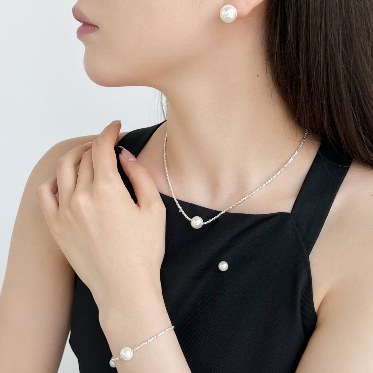 [Kincade Jewelrys]Delicate Pearl Earrings