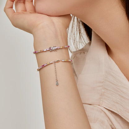 [Kincade Jewelrys]Delicate Romantic Heart Shape Lover Bracelet
