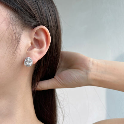 [Kincade Jewelrys]Delicate Gorgeous Pear Cut Daily Earrings