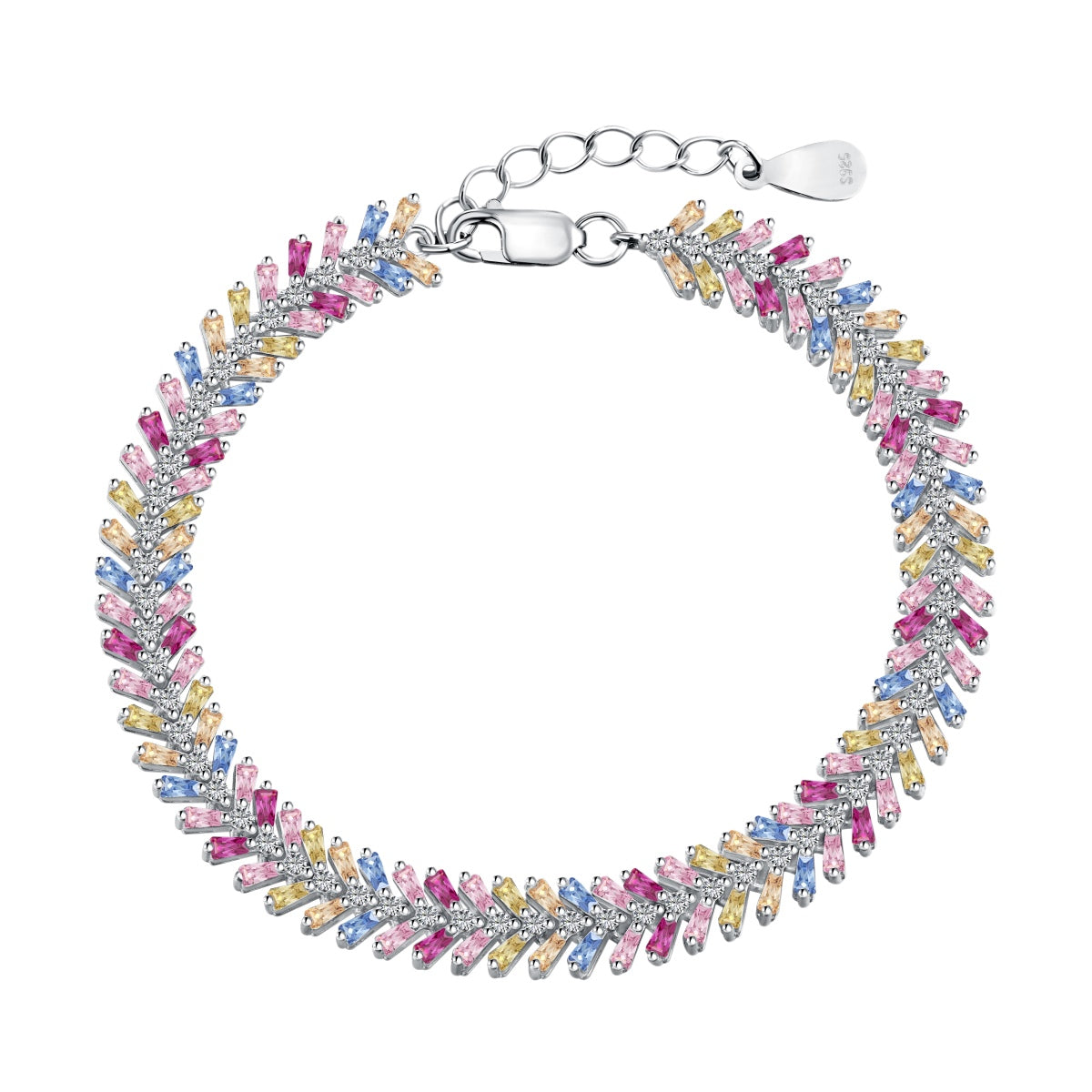 [Kincade Jewelrys]Dainty Radiant Emerald Cut Daily Bracelet