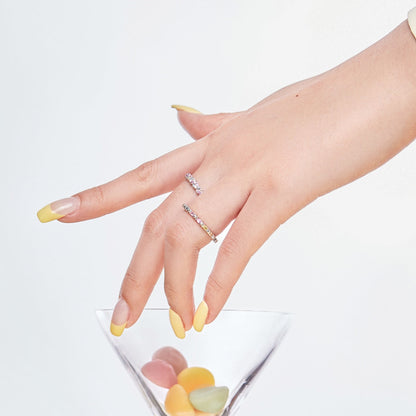 [Kincade Jewelrys]Charming Colorful Round Cut Daily Ring