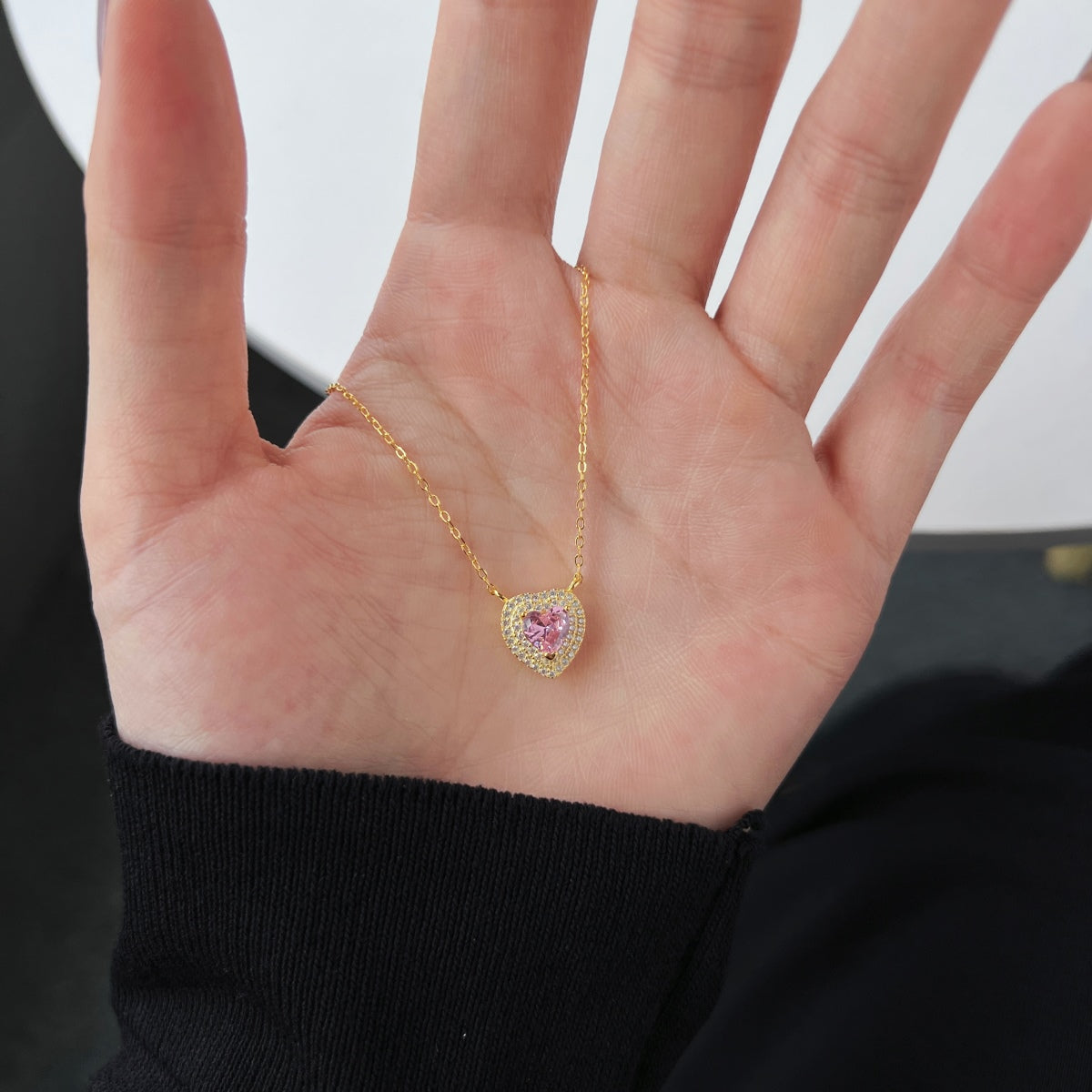 [Kincade Jewelrys]Exquisite Heart Shape Necklace