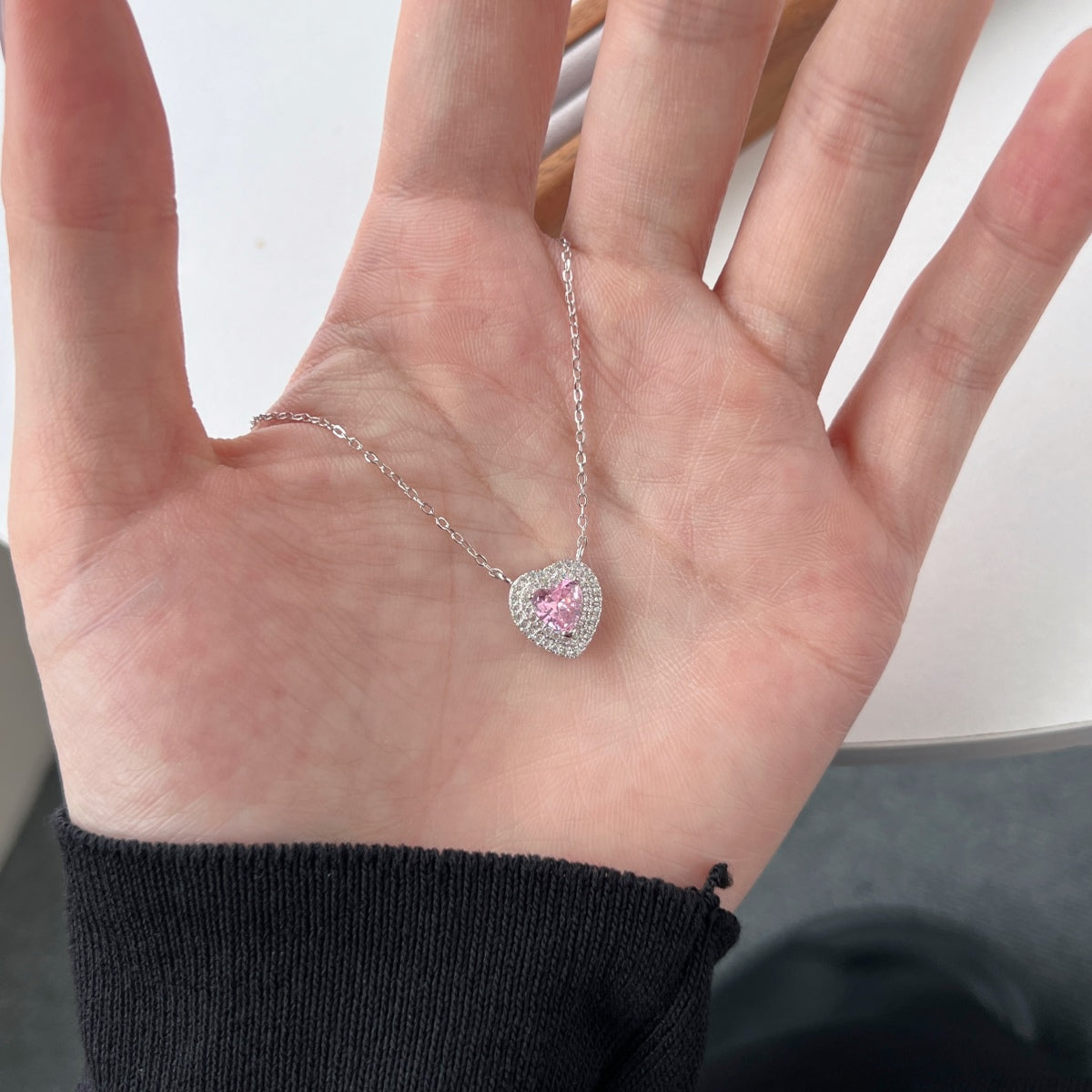 [Kincade Jewelrys]Exquisite Heart Shape Necklace