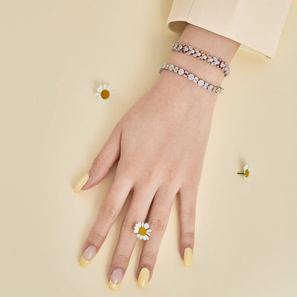 [Kincade Jewelrys]Dazzling Radiant Multi Cut Daily Bracelet