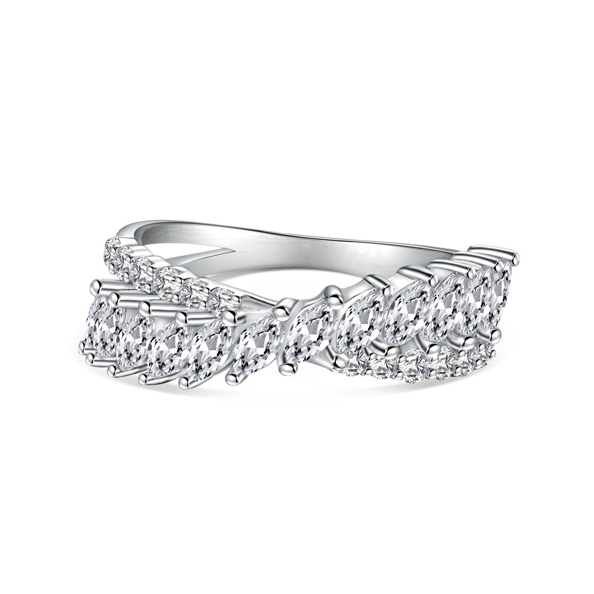 [Kincade Jewelrys]Unique Colorful Marquise Cut Daily Ring