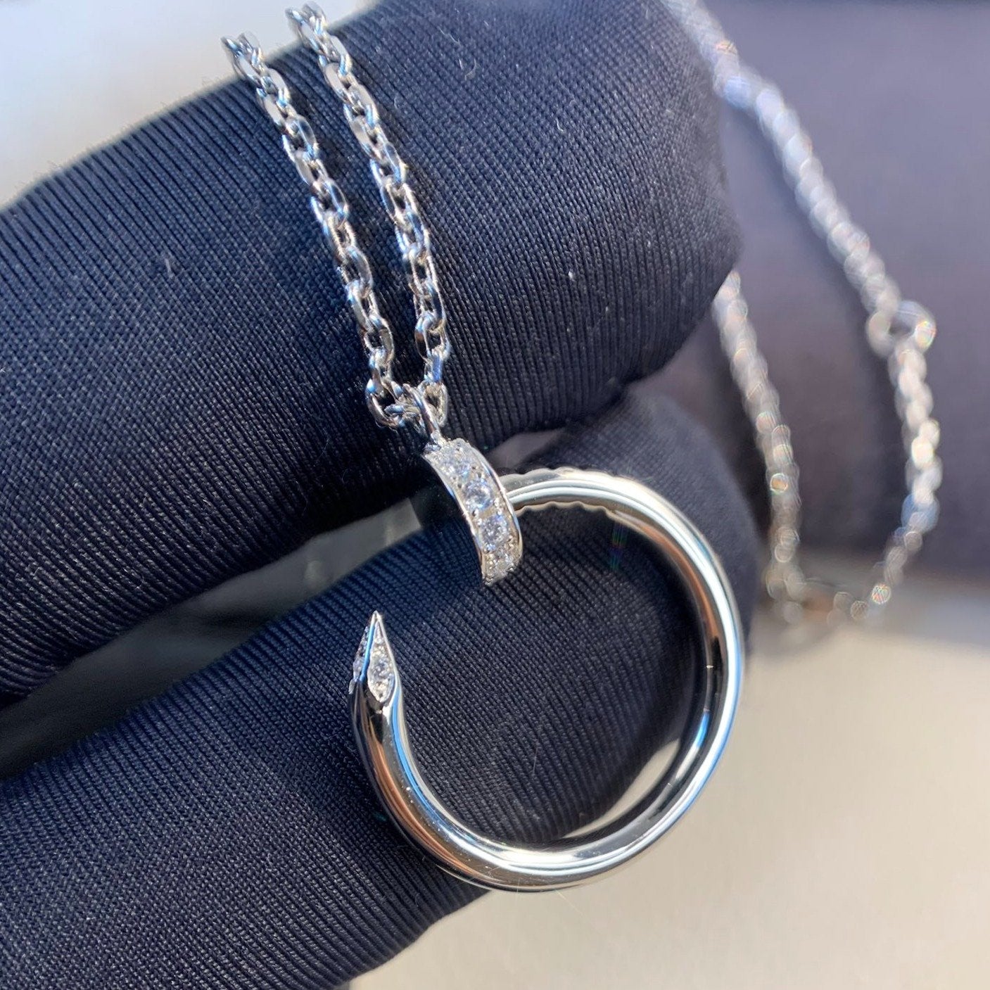 [Kincade Jewelrys]JUSTE NECKLACE SILVER