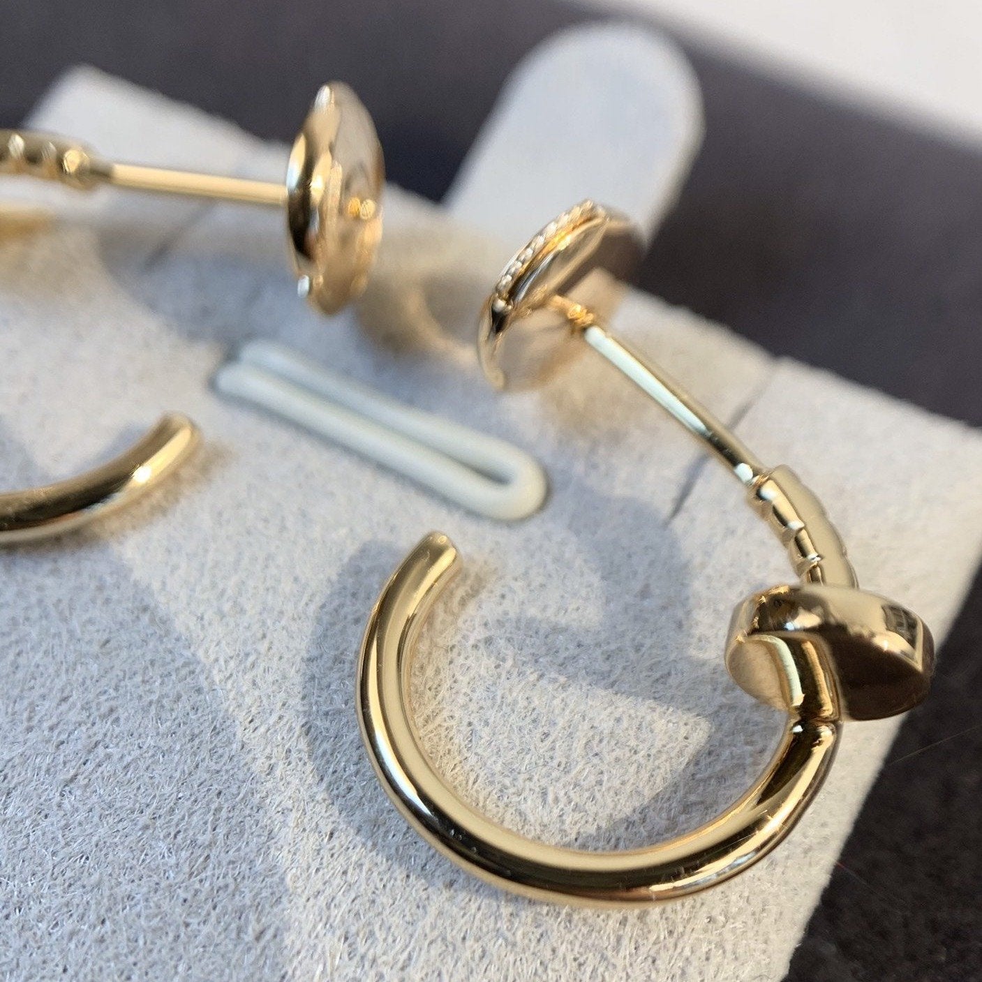 [Kincade Jewelrys]JUSTE EARRINGS PINK GOLD
