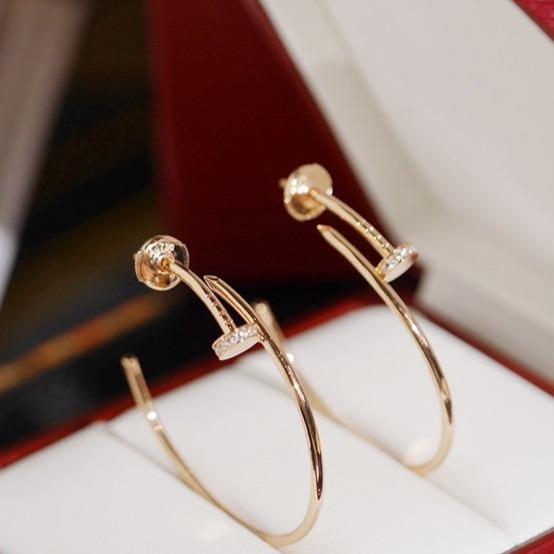 [Kincade Jewelrys]JUSTE EARRINGS DIAMONDS 1.8MM