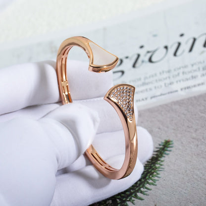 [Kincade Jewelrys]DREAM BRACELET OPEN PINK GOLD MOP DIAMOND