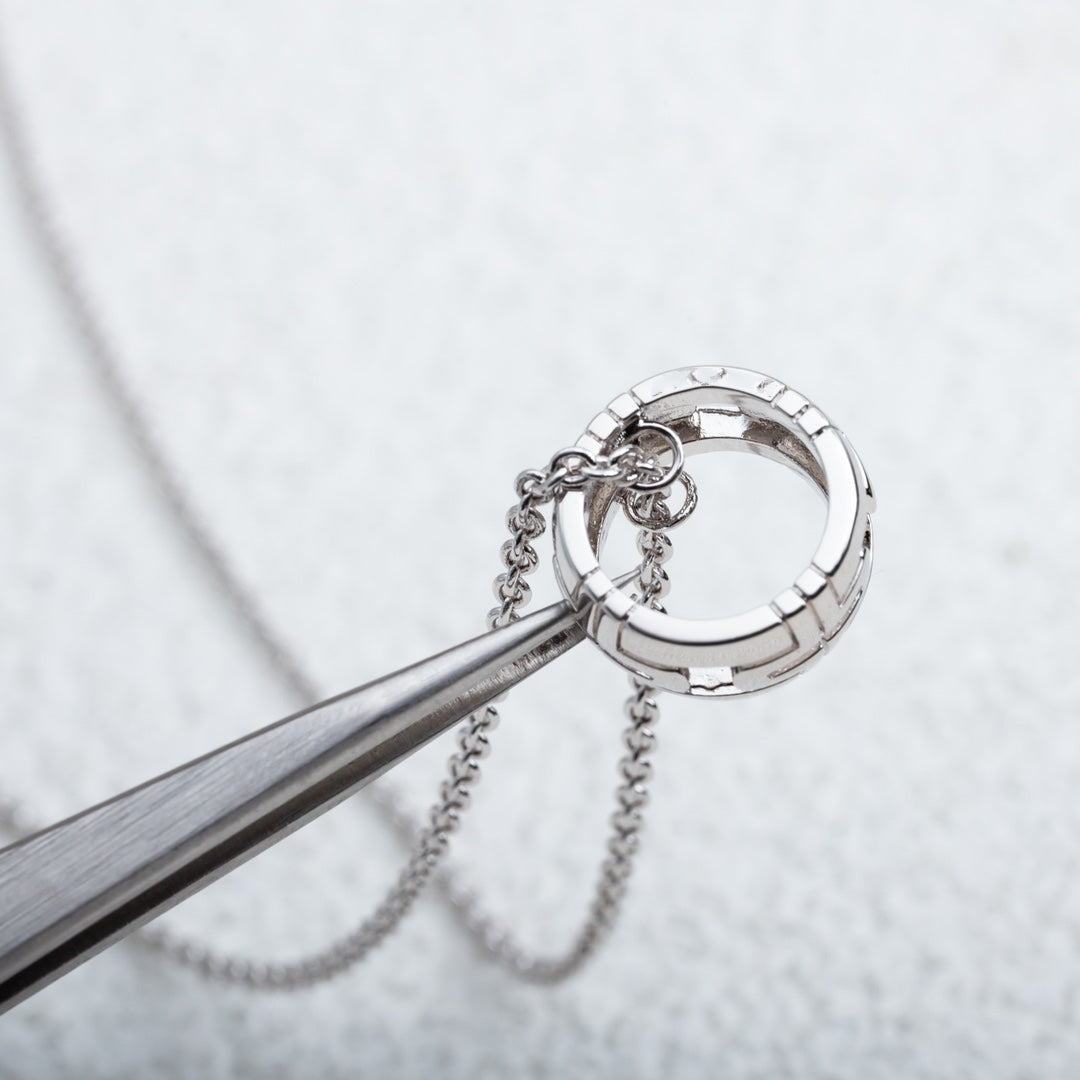 [Kincade Jewelrys]PARENTESI NECKLACE SILVER