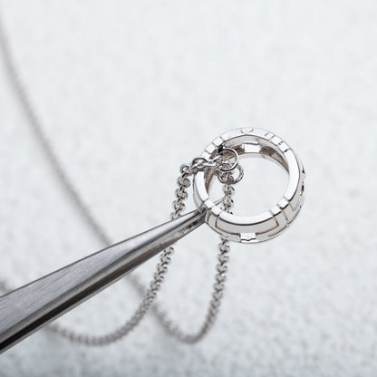 [Kincade Jewelrys]PARENTESI NECKLACE SILVER